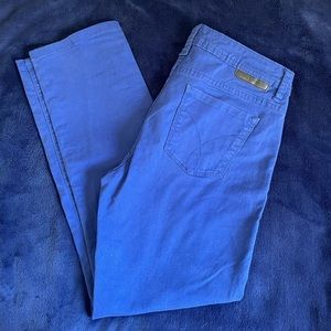 Women’s Calvin Klein Jeans Skinny Crop Blue Pants Size 4